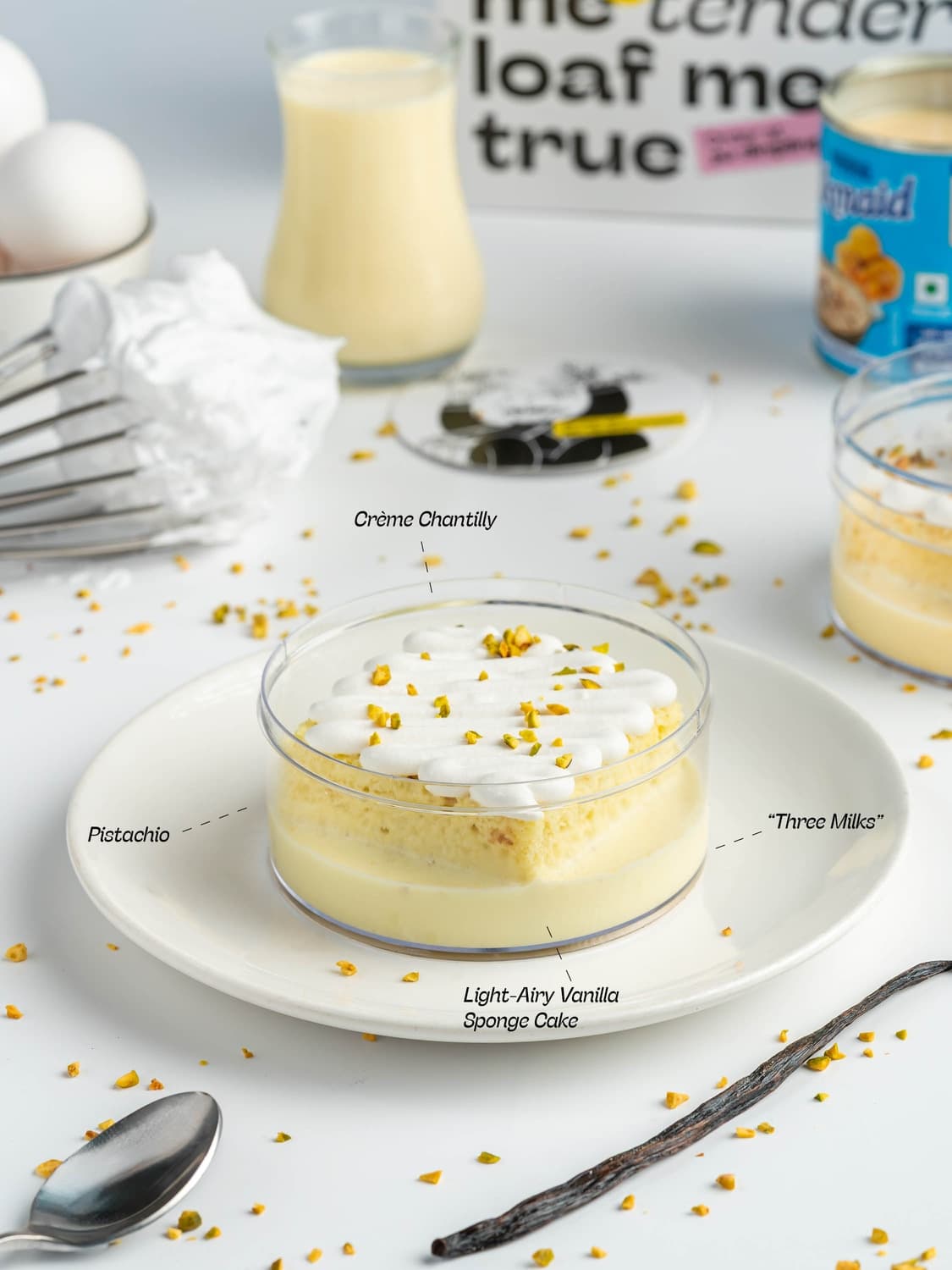 Tres Leches Slice