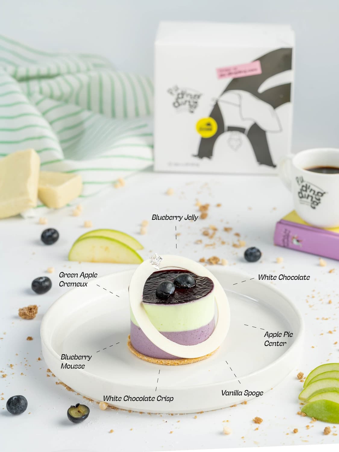 Tangy Green Apple Blueberry Decker