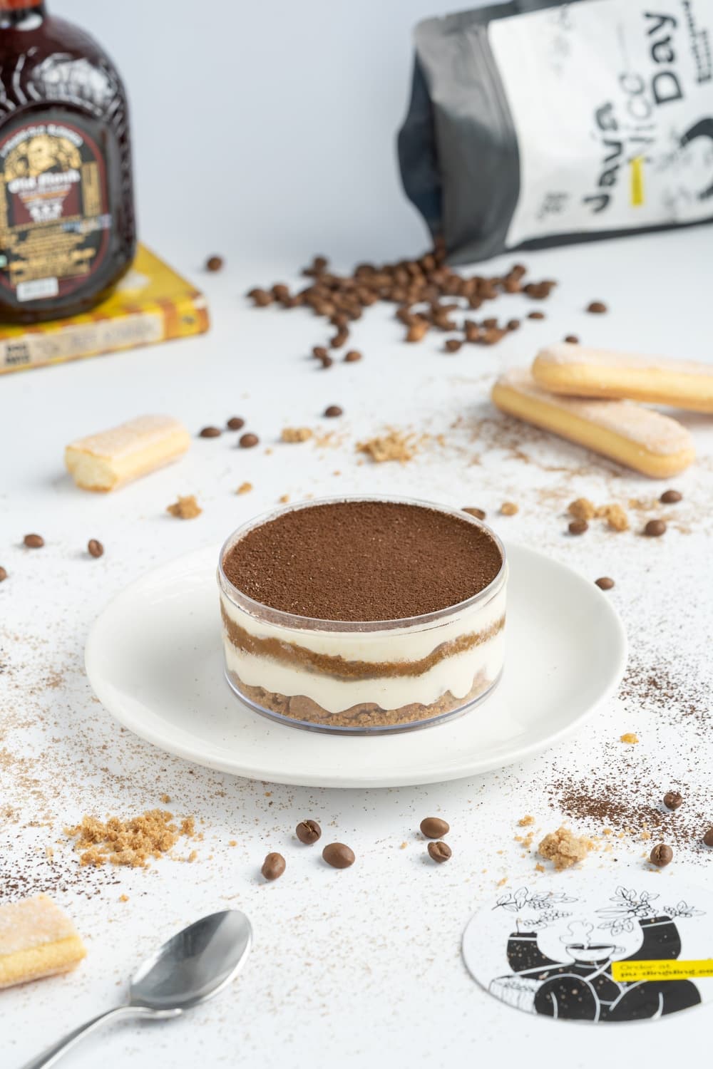 Tipsy Misu Pudding (Boozy Tiramisu Pudding)