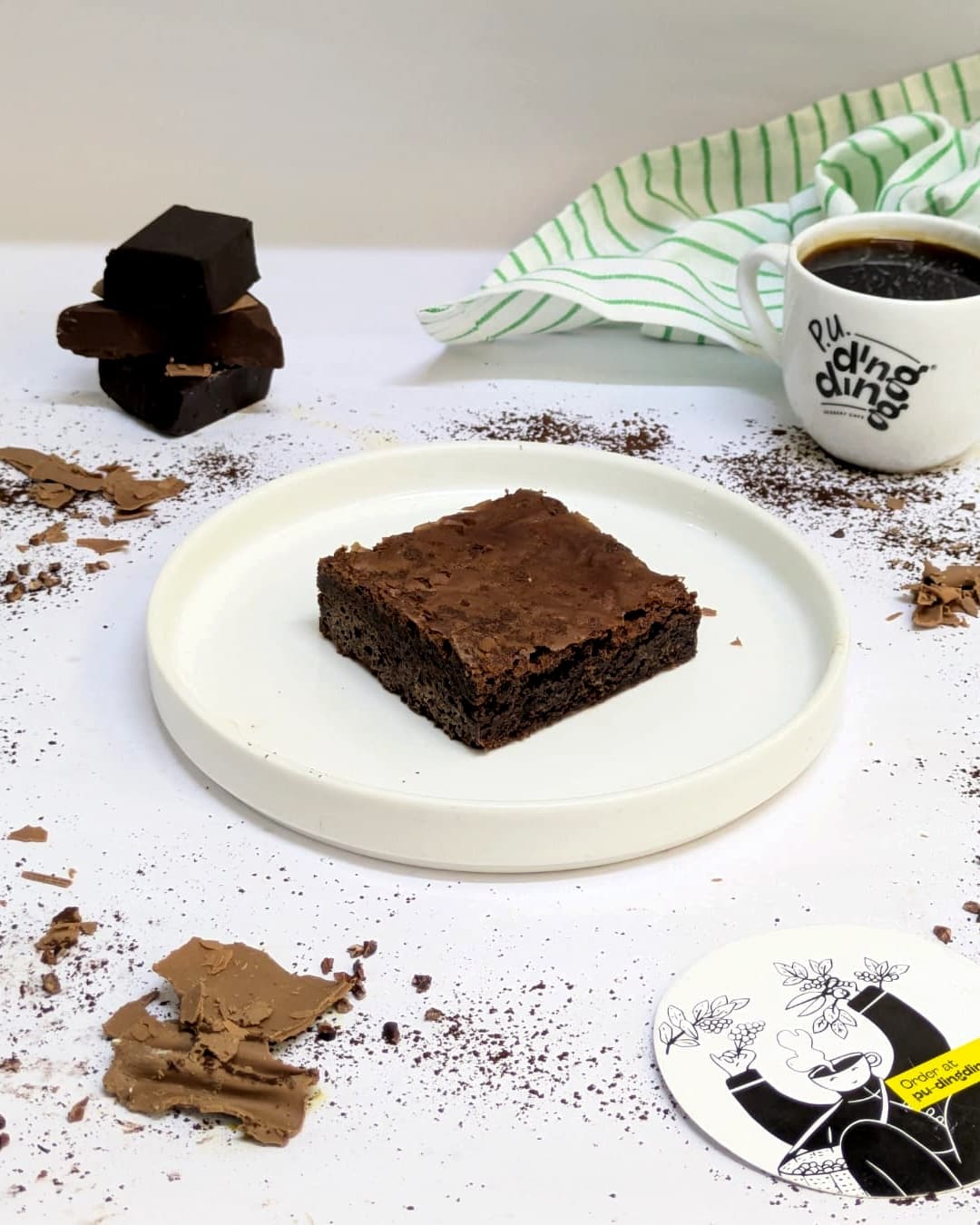 Double Trouble Brownie (Chocolate Brownie)
